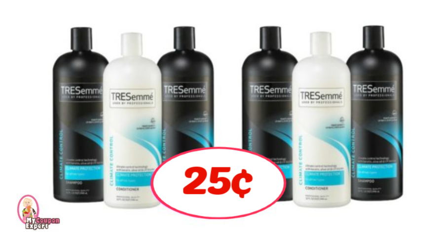 TRESemme’ Hair Care Products just 25¢ each at Publix!