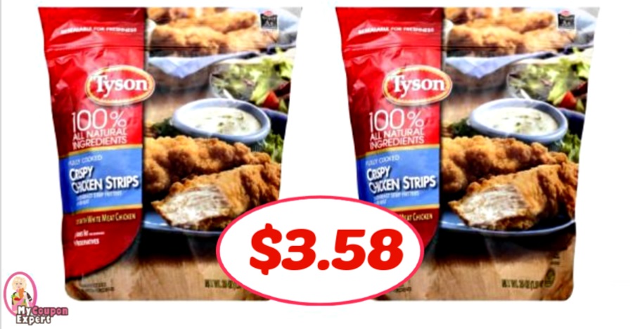 Tyson Chicken Strips just $3.58 each at Publix!