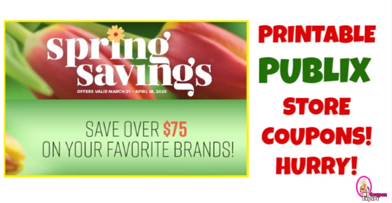 Publix Spring Savings Booklet is printable!!