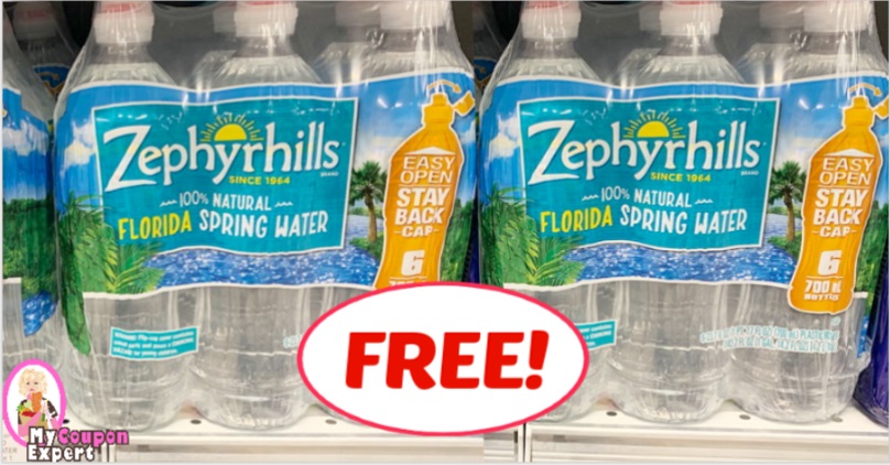 Zephyrhills 6 pack, 23.7 oz waters FREE at Publix for some!